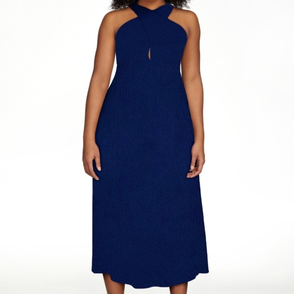 BNWOT  BCBG Paris Halter Midi Dress